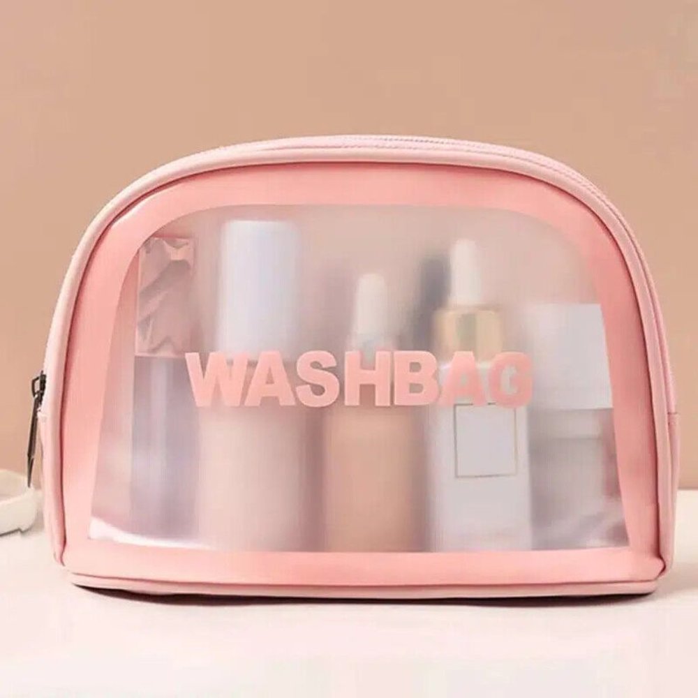 Travel Cosmetic Bag Makeup Bag Toiletry Case Hanging Pouch Wash Organizer Bag